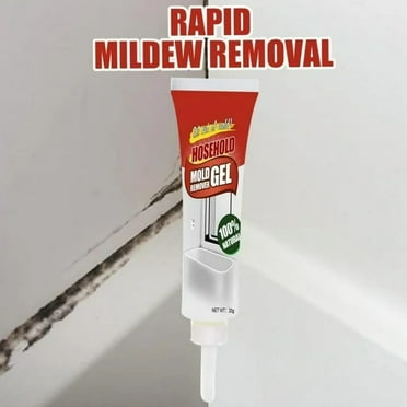 Household Mold Remover Gel 90g,Mold and Mildew Stains Bathroom Cleaner ...