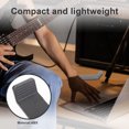 thumbnail image 2 of WHAMVOX Guitar Bridges Guitar Bridge Pad ABS Black 1Set, 2 of 8