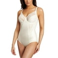 thumbnail image 1 of Flexees Womens Pretty Shapewear Embellished Unlined Body Briefer, 40D, 1 of 2