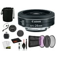thumbnail image 1 of Canon EF-S 24mm f/2.8 STM  Lens with Bundle Package Deal, 1 of 5