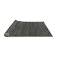 thumbnail image 2 of Ahgly Company Indoor Round Abstract Gray Modern Area Rugs, 7' Round, 2 of 4