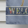 thumbnail image 4 of Carolines Treasures BB5518CHF Italian Greyhound Welcome Flag Canvas House Size  Large multicolor, 4 of 4