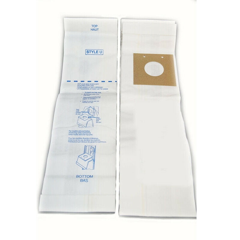 Eureka Style U Bravo Upright Vacuum Cleaner Bags by DVC Made in USA [ 3
