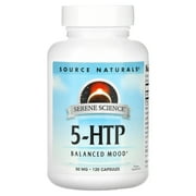 Source Naturals 5-HTP, 50 mg, 120 Capsules