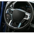 thumbnail image 7 of CheroCar Car Steering Wheel Trim Cover for Ford F150 2015-2020 Bright Silver, 7 of 7