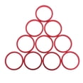 thumbnail image 1 of 10 unids/ de arandelas de aleación de aluminio para bicicleta, espaciadores de vástago delantero de 28,6mm rojo Cola Separadores de auriculares de bicicleta, 1 of 8