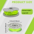 thumbnail image 4 of OWNTIDE  WA0014 20ft 0.080" Trimmer Line for Worx WG168 WG184 WG190 WG191 Weed Eater, 8 Spools & 2 WA0037 Cap Covers, 4 of 7