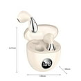 thumbnail image 3 of Auriculares Bluetooth con pantalla digital Txmfgh Water Droplet: sonido envolvente, transmisión estable y diseño moderno para mayor comodidad y deporte., 3 of 8