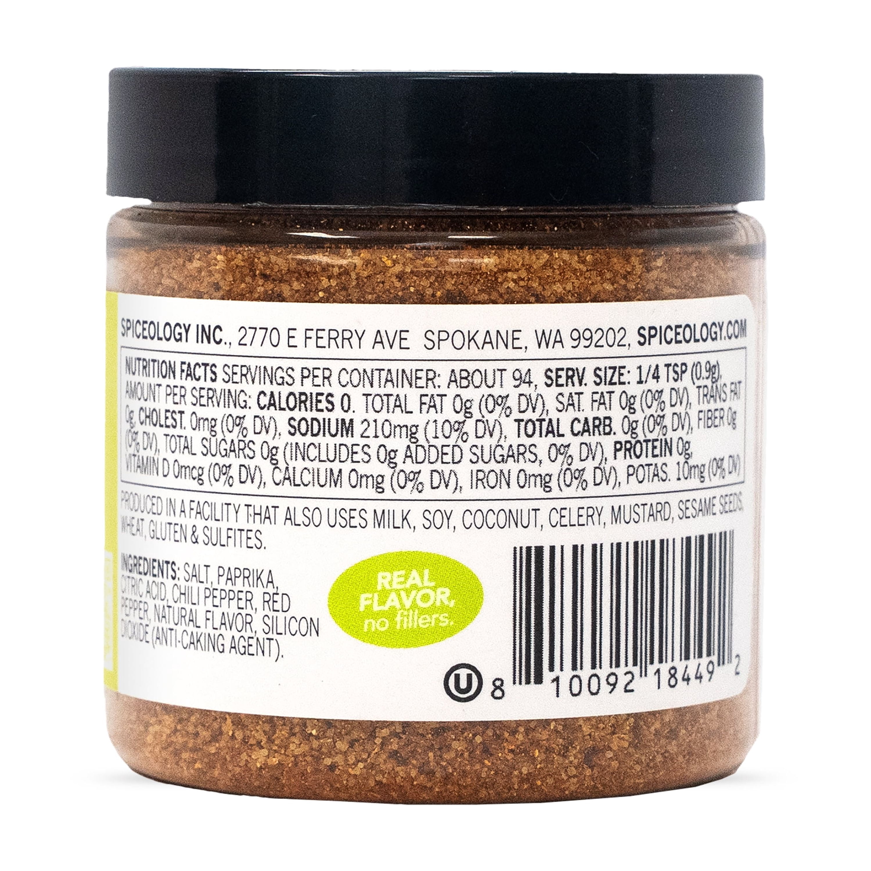 Spiceology Chile con Limon Seasoning Blend, 3 oz Jar