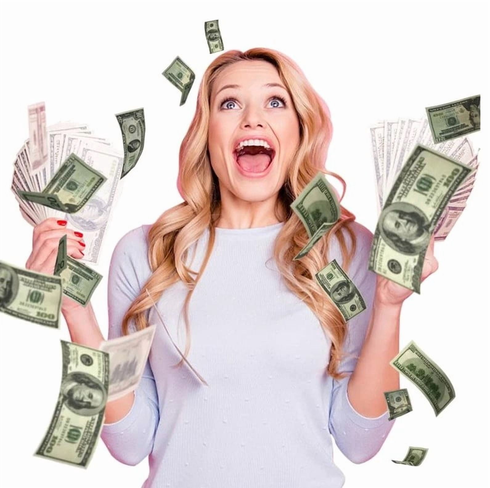 100PCS Prop Money for Adult Kids Girls Boys Birthday Party, Develops Early Math Skills, for Movie Photo Props