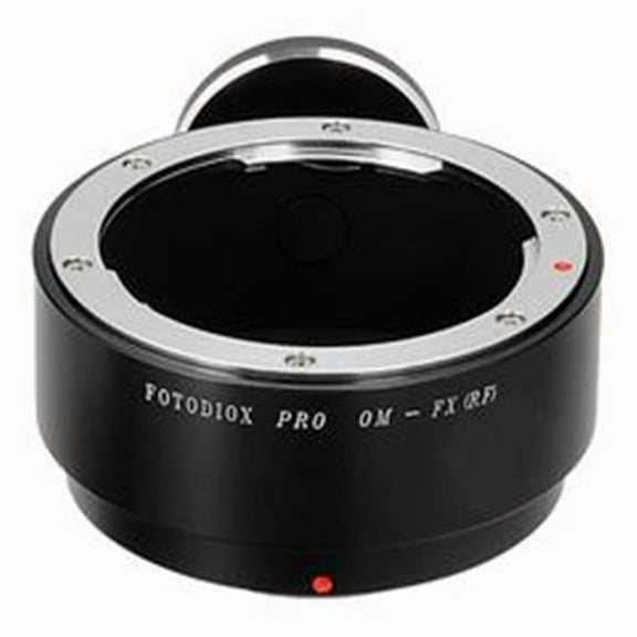 Fotodiox OM-FXRF-P Pro Lens Mount Adapter - Olympus Zuiko 35 mm SLR Lens To Fujifilm X-Series Mirrorless Camera Body