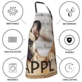 thumbnail image 5 of Naloa Cute Bulldogs Apply Apron Kitchen Aprons with Pockets for Women Men Chef, 5 of 8