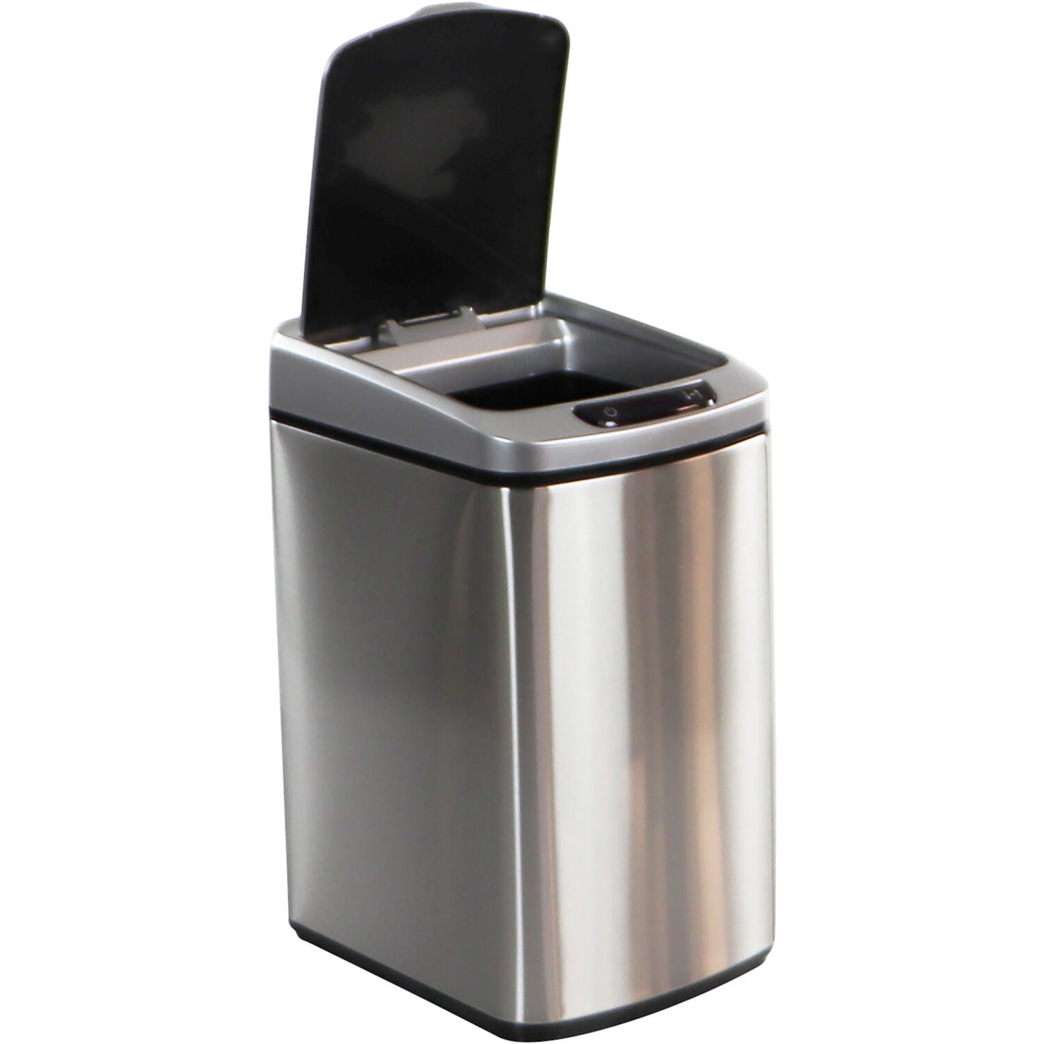 CozyBlock 3.2 Gallon 12L Automatic Trash Can, Stainless Steel