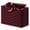 Burgundy, variant on 12PCS Red Satin Napkins 17 x 17 Inch, Satin Cloth Napkins,Square Silky Smooth Wedding Dinner Napkins Table Napkins for Banquet Party Restaurant Decor, Thanksgiving, Christmas