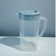 thumbnail image 2 of BMYJ 0.66 Gallon/2.5 Litre Plastic Pitcher with Lid Bpa-Free Eco-Friendly Mix Drinks Water Jug for Hot/Cold Lemonade Juice Beverage Jar Ice Tea Kettle (81 Oz), 2 of 4
