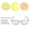 thumbnail image 3 of Gafas correctoras de color para daltonismo montura completa rosa ANGGREK, 3 of 8