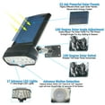 thumbnail image 3 of 17 LED Solar Powered Motion Security Sensing Spotlight - Always On Soft Floodlight - Outdoor IP66 Waterproof, 360°Rotatable 1400LM Warm Bright White Floodlight, 3 of 10