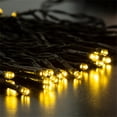 thumbnail image 2 of TKOOFN 6ft Artificial Christmas Pine Tree PVC Hinged Branches w/ LED Warm White Lights, 2 of 9