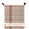 thumbnail image 6 of MyHome Country Table Mat 4 Pieces Set, Premium Place Mats for Table, Durable Table Mats, Stylish Place Mats, Ideal Dining Table Accessories and Linen Placemats, Deniz, Blue, 30x45 | Cinnamon - Ekose, 6 of 6