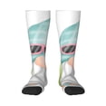 thumbnail image 1 of Balery Summer Gnome,Cute Gnome Calcetines novedosos Calcetines deportivos Calcetines hasta la rodilla Calcetines de algodón Calcetines originales y geniales, 1 of 6