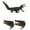 black, variant on Hxlamzoo Kids Toys Simulation Toys Figurines Home Decorate Preschool Educational Gift Toys Clearance Sale
