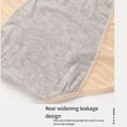 thumbnail image 4 of Qarigey Calzoncillos de diseño Simple para mujer, ropa interior lavable para viajes de negocios, ropa interior transpirable para niñas, Type3 NO3, 4 of 6