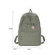 thumbnail image 3 of Bolsa Estilo preppy Mujer Letras Impresión Mochila Casual grandes (Verde) Likrtyny Para Estrenar, 3 of 8