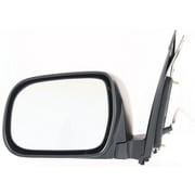 Mirror Compatible With 2004-2010 Toyota Sienna Left Driver Side Heated Textured Black Kool-Vue