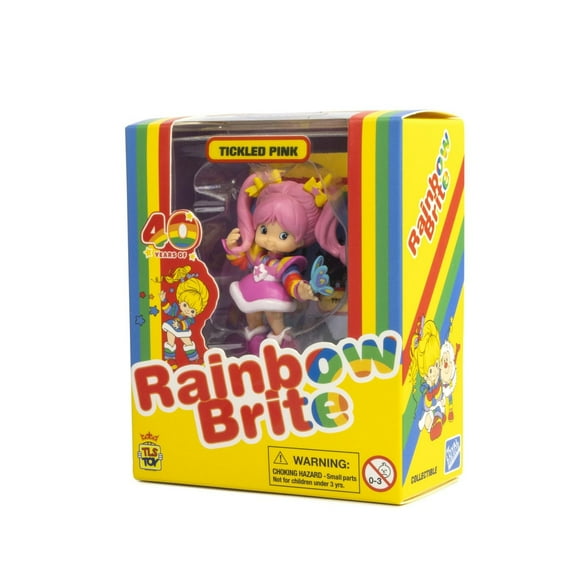 3” Rainbow Brite Collectible CheeBee Figures - Tickled Pink