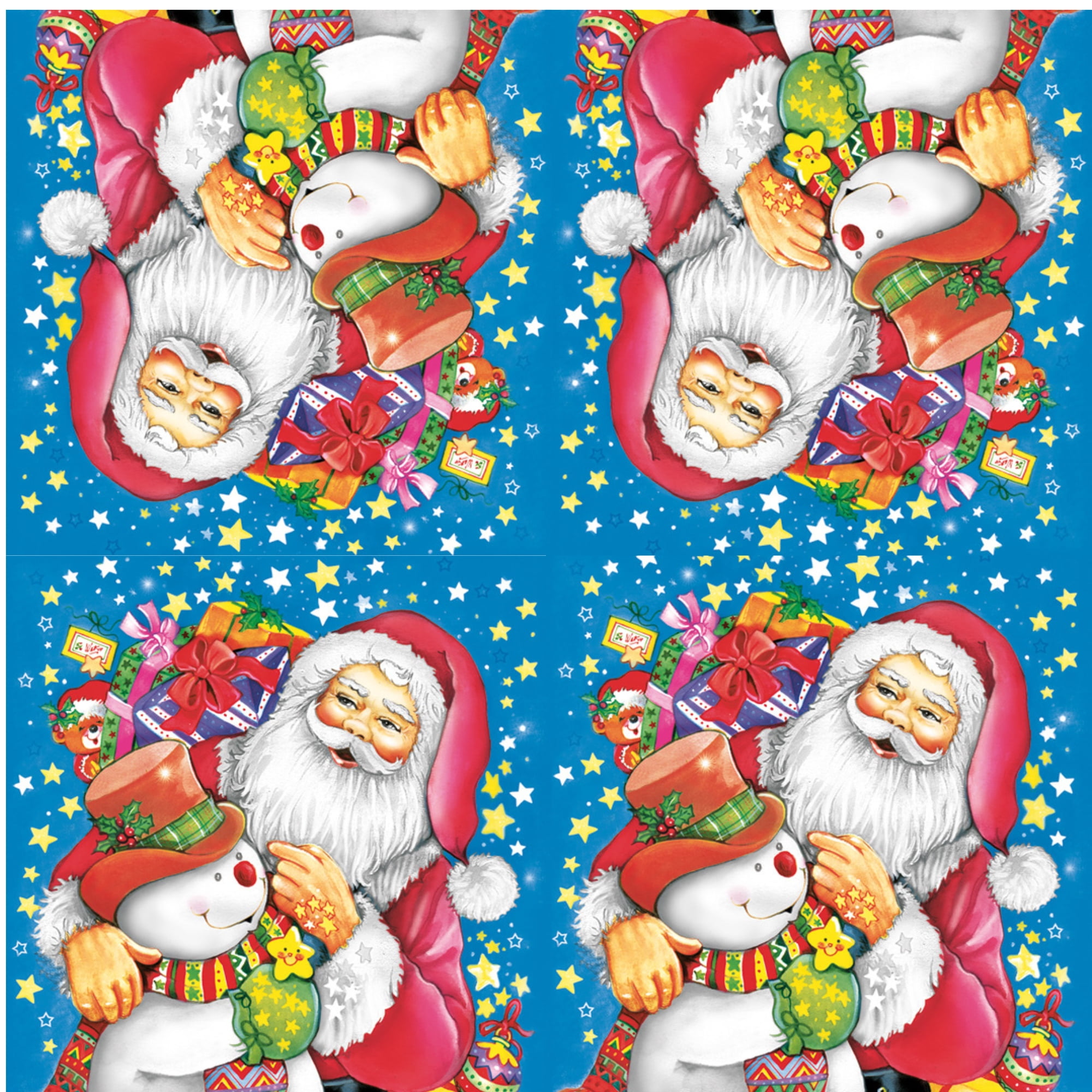 Keep Unique Santa Christmas Decorative Paper Napkins, Decoupage Napkin, Pack/20
