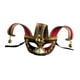 thumbnail image 1 of Máscara creativa de media cara, máscara de baile de máscaras de moda, máscara de lujo para cosplay de Pascua rojo, 1 of 9