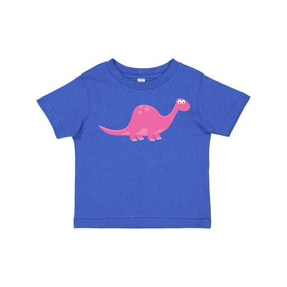 Inktastic Pink Dinosaur Girls Toddler T-Shirt