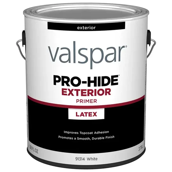 Valspar Pro-Hide White Exterior Primer & Sealer, 1 Gal. 028.0091314.007