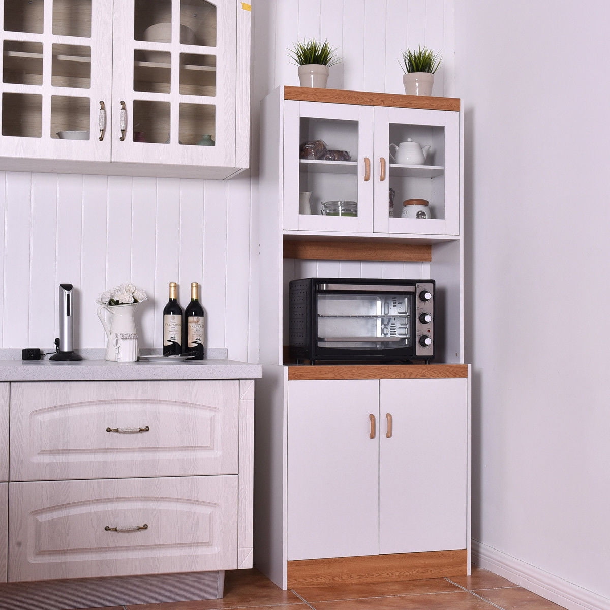 Tall Storage Cabinet Pantry Kitchen