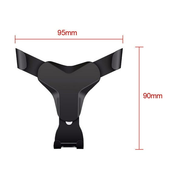 BUYISI Car Phone Holder Car Air Outlet Gravity Bracket Mobile Phone Gps Navigation Gravity Automatic Bracket For Iphone Xiaomi Huawei