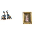thumbnail image 1 of Figura de elefante,Figuras de elefantes,estatuas,adornos de animales,Escultura coleccionable para dormitorio,decoración del hogar,regalo.,Marco de fotos,Soporte para marco de fotos de, 1 of 8