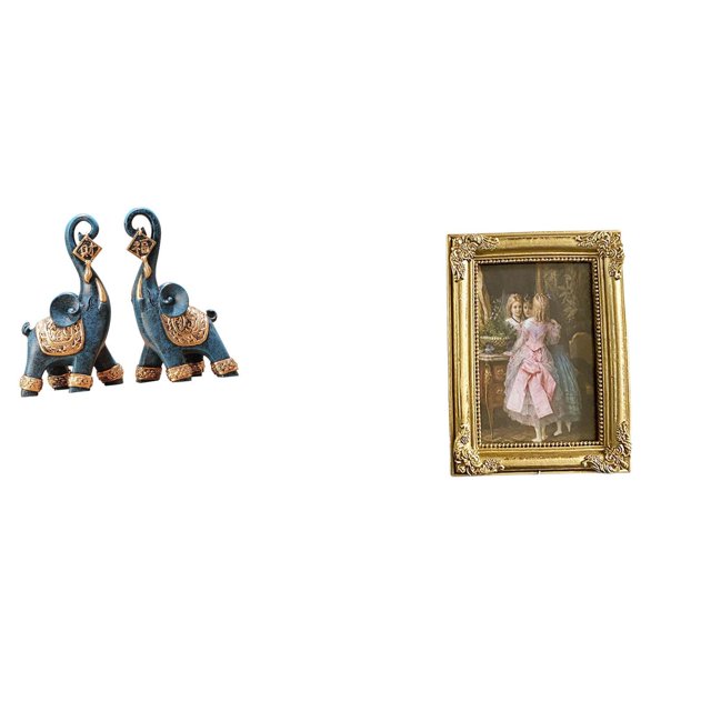 Figura de elefante,Figuras de elefantes,estatuas,adornos de animales,Escultura coleccionable para dormitorio,decoración del hogar,regalo.,Marco de fotos,Soporte para marco de fotos de