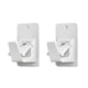 thumbnail image 2 of 2 soportes universales para de , resistentes y prácticos, ideales para hogar o sala de estar., 2 of 7