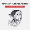 thumbnail image 4 of EZAccessory 2 Wheel Adapters 6x5.5 to 8x170 (6x139.7 to 8x170) Thickness 2 Inch with 125mm Hub Centric Lip, 4 of 7