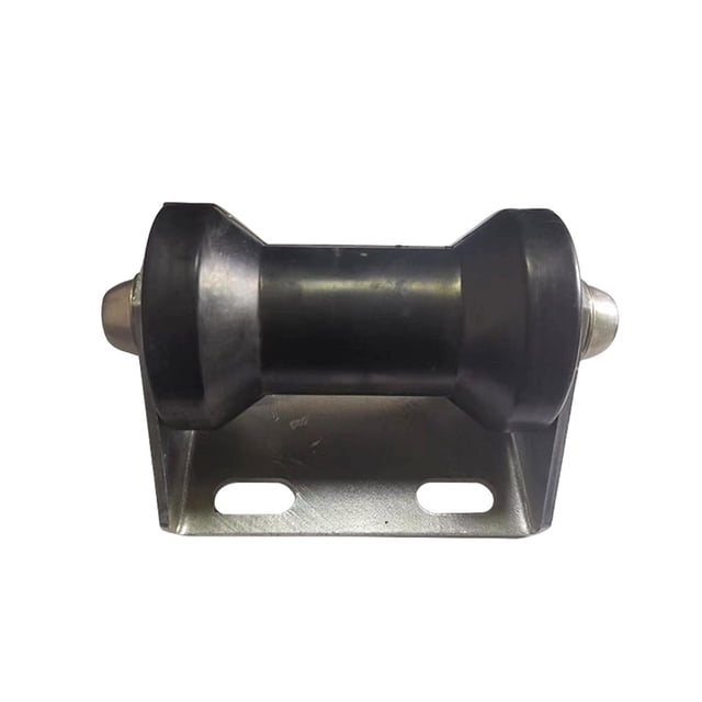 Rodillo para remolque de barco Sharpla con soporte de goma 4 pulgadas