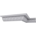 thumbnail image 6 of 5 1/8"H x 6"P x 7 7/8"F x 94 1/2"L, (3 3/8" Repeat), Egg and Dart Crown Moulding, 6 of 14