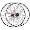 thumbnail image 5 of Mountain Bike MTB Wheelset Aluminum Alloy Rim Disc Brake Front Rear Wheels Bicycle Wheelset Black Bike Wheel Set, 5 of 9
