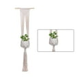 thumbnail image 4 of Support de Pot de Fleurs Intérieur Extérieur Panier Suspendu pour Plantes Panier Suspendu; Support de Pot de Plante en Corde de Coton, WD020, 4 of 8