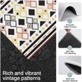 thumbnail image 3 of Yellow Ethnic Geometric Pattern Kitchen Rugs Sets Of 3,Kitchen Runner Rugs Non Skid Washable,Decorative Kitchen Floor Mats for Kitchen,Sink,Laundry,17"x30"+ 17"x47" + 17"x59", 3 of 6