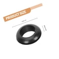 thumbnail image 2 of COSMOBETTY 10Ud De Goma Protector Para Agujero De Tendedero Flexible Y Resistente Negro, 2 of 8