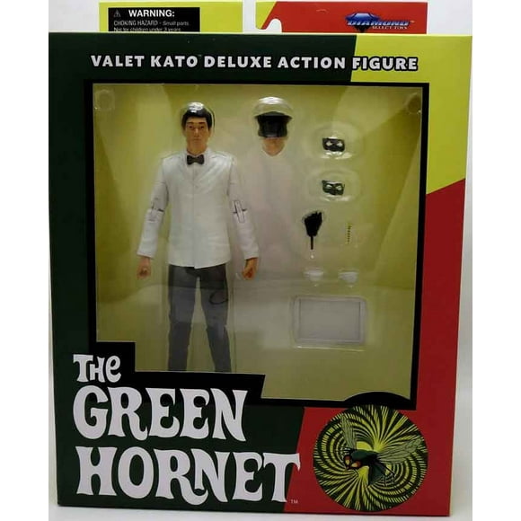 Green Hornet 7 Inch Action Figure Deluxe - Valet Kato
