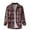 #02, variant on Pisexur Mens Plaid Shacket Jacket Fashion Flannel Plaid Shirts Casual Loose Oversized Sweatshirt Pullover Tops Lapel Button Down Formal Business Dress Shirts M-3XL