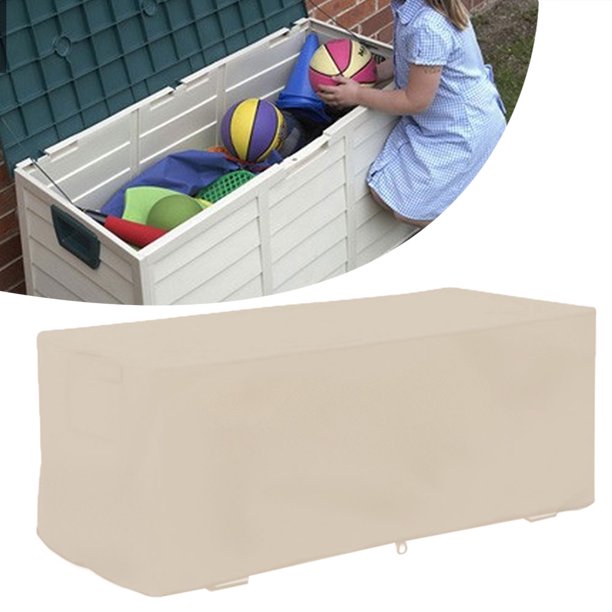 OTVIAP Waterproof Sturdy Covers Outdoor Deck Box Protective Cover