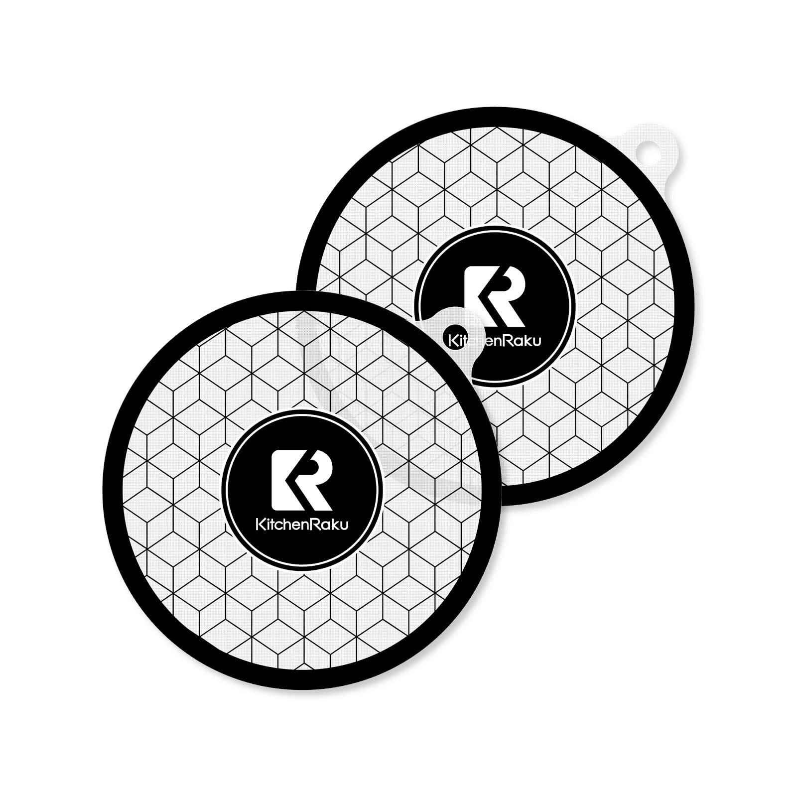 KitchenRaku 2 Pack Induction Cooktop Mat Cooktop Scratch