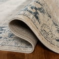 thumbnail image 5 of SAFAVIEH Vintage Jaxon Bordered Area Rug, Stone/Blue, 5'3" x 7'6", 5 of 10